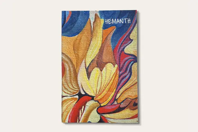 Premium Artistic Hardcover Notebook | Personalized Abstract Design Journal for Office, School &amp; Daily Writing